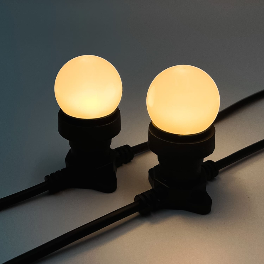 Белт-Лайт LTC 10м, Провод Черный Каучук, Шаг 20 см, 50  Патронов, IP65