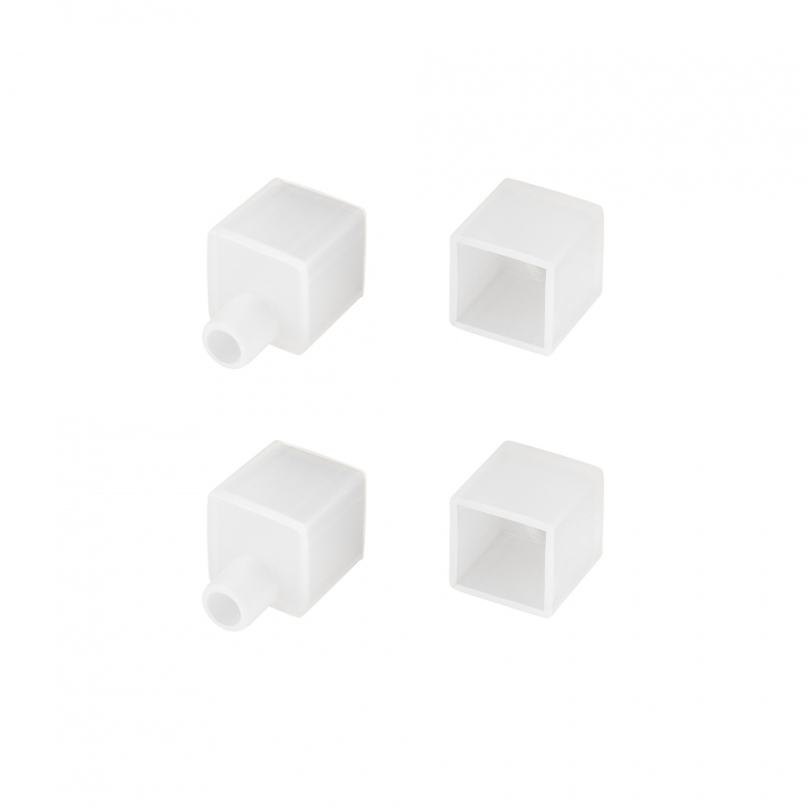 Заглушка WPH-FLEX-1212-TOP WHITE с отверстием (Arlight, Пластик)