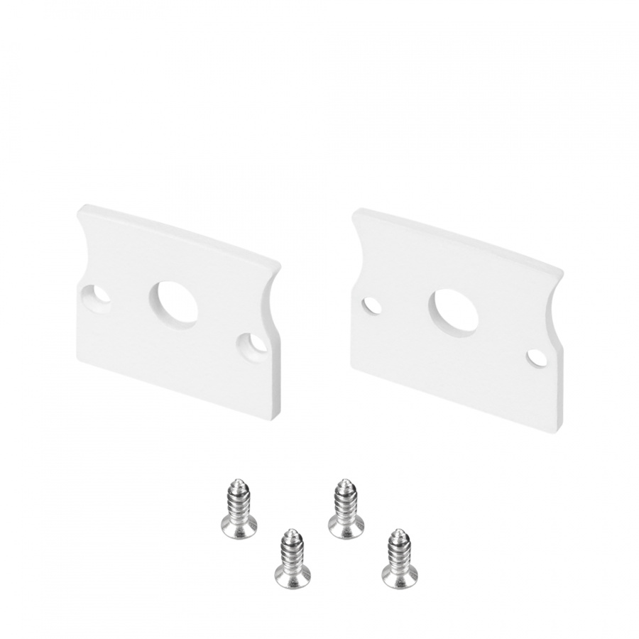 Заглушка ARH-СEIL-S14-SHADOW FLAT WHITE с отверстием (Arlight, Металл)