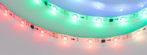 Лента герметичная SPI-SE-B30-10mm 12V RGB-PX3 (7.2W/m, IP65, 5060, 5m) (Arlight, бегущий огонь)