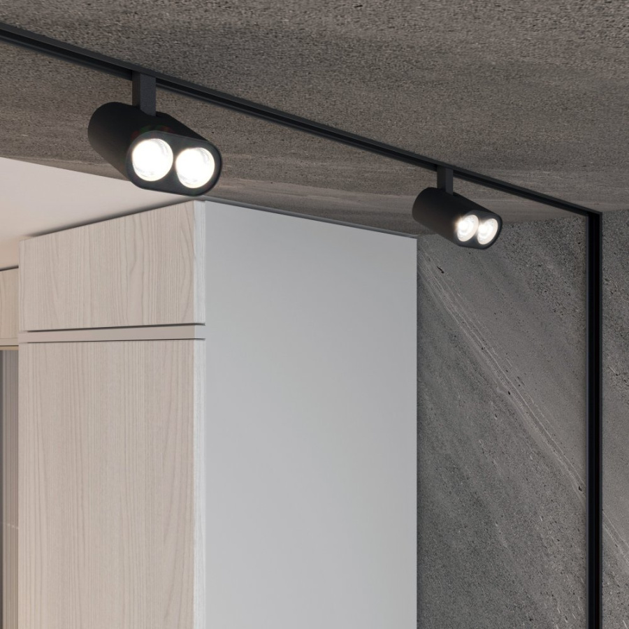 Светильник MAG-ORIENT-BLUM-12W Day4000 (BK, 40 deg, 48V) (Arlight, IP20 Металл, 5 лет)