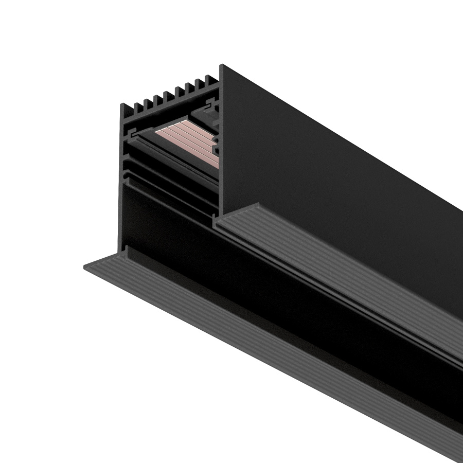 Трек встраиваемый MAG-TRACK-4560-F-3040 (BK, 5LN) (Arlight, IP20 Металл, 5 лет)