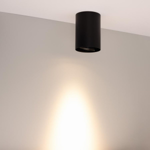 Светильник SP-FOCUS-R86-10W Warm3000 (BK, 24 deg, 230V) (Arlight, IP54 Металл, 5 лет)