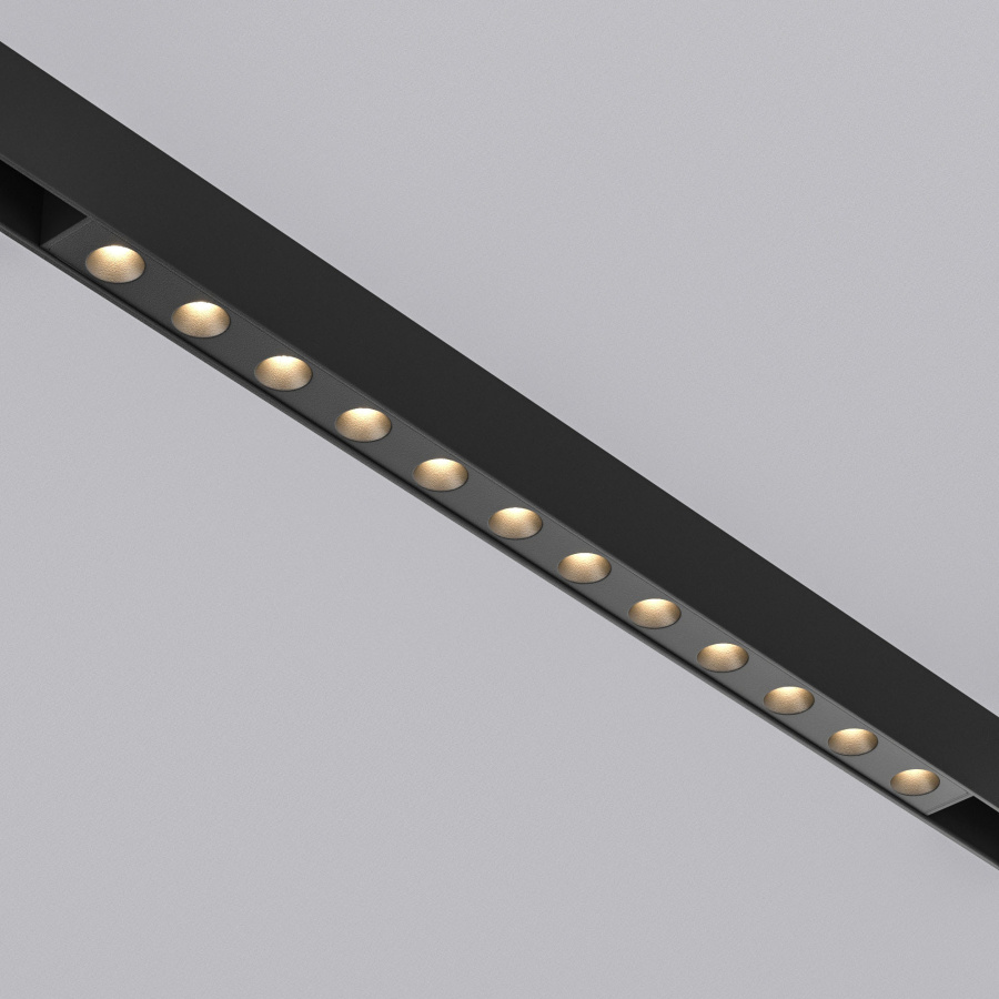 Светильник MAG-DOTS-25-L400-12W Warm3000 (BK, 30 deg, 24V, DALI) (Arlight, IP20 Металл, 5 лет)