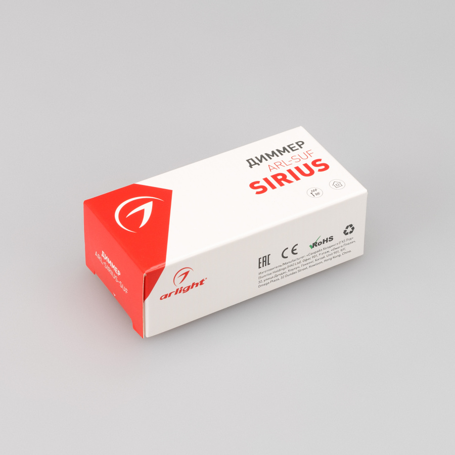 Диммер ARL-SIRIUS-TUYA-MIX-SUF (12-24V, 4x4A, 2.4G) (Arlight, Контроллер)