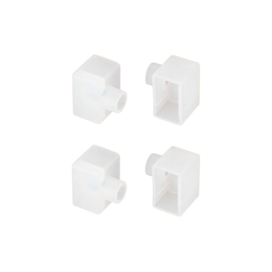 Заглушка WPH-FLEX-1018-SIDE WHITE с отверстием (Arlight, Пластик)