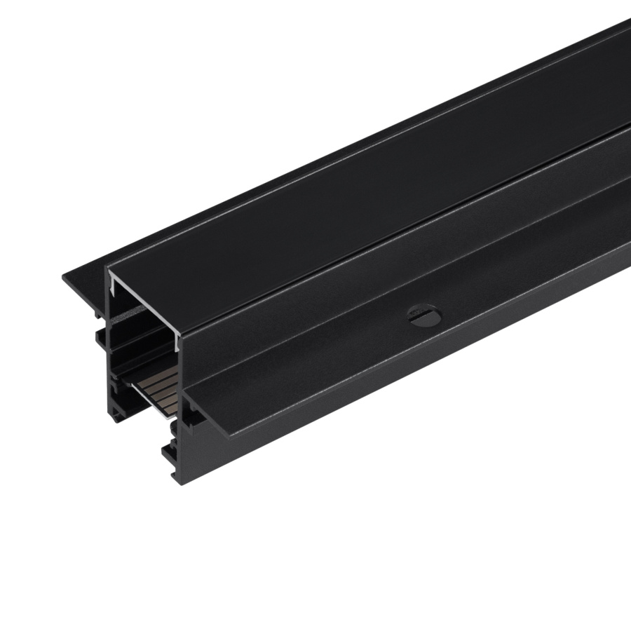 Трек встраиваемый MAG-TRACK-2538-FDW-1000 (BK, 5LN) (Arlight, IP20 Металл, 5 лет)