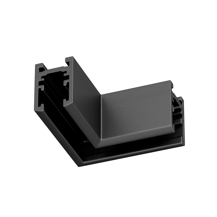 Коннектор угловой MAG-MICROCOSM-CON-L90 (BK) (Arlight, IP20)