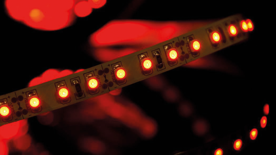 Лента светодиодная SWG SWG3120, IP20, красный