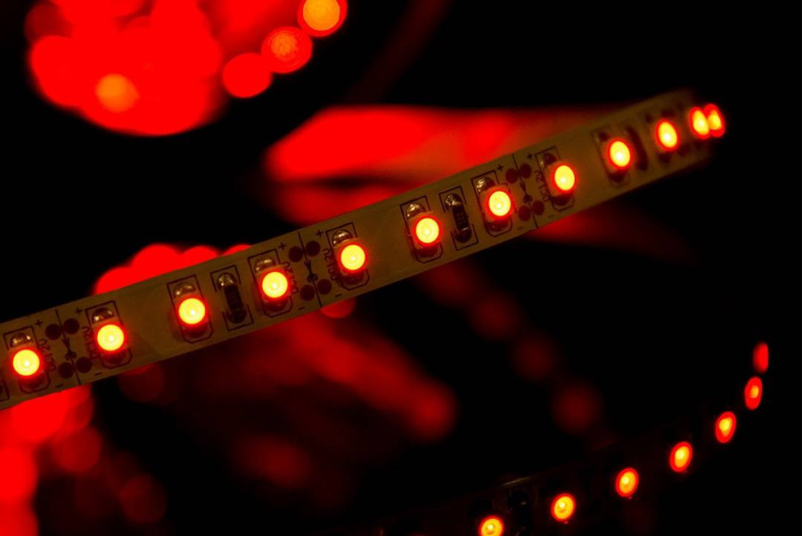 Лента светодиодная SWG SWG3120, IP20, красный