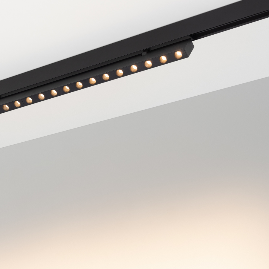 Светильник MAG-DOTS-FOLD-25-S800-24W Warm3000 (BK, 30 deg, 24V) (Arlight, IP20 Металл, 5 лет)