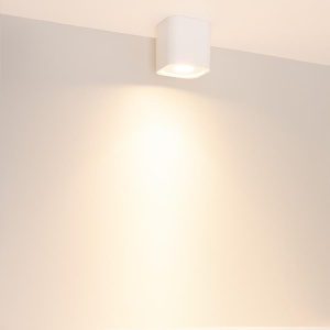 Светильник SP-ACENTO-S95x95-10W Warm2700 (WH, 20-45 deg, 230V) (Arlight, IP20 Металл, 5 лет)