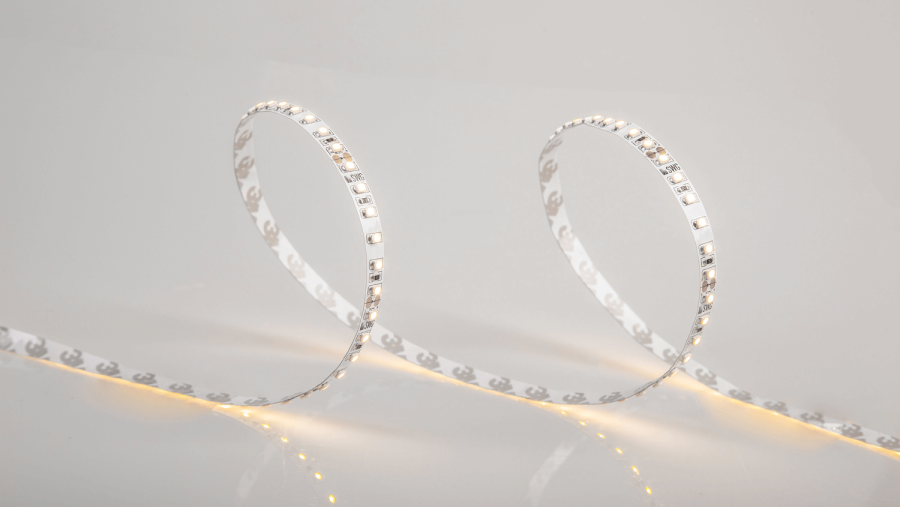 Лента светодиодная SWG SWG3120, со скотчем 3М, 9,6 Вт/м, 24В, IP20, теплый белый