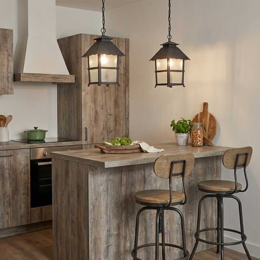 Светильник "Осака" G8745. Цвет: черный матовый.