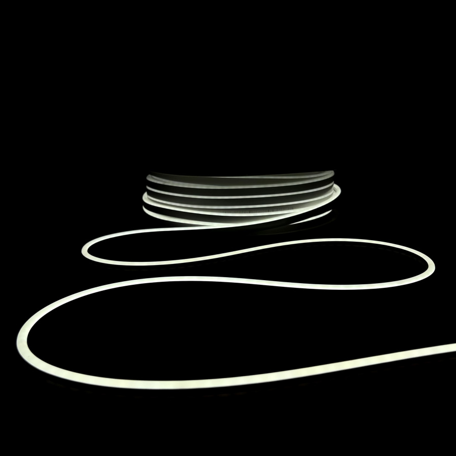 Односторонний Гибкий Неон 8х16мм Белый 24В, IP65