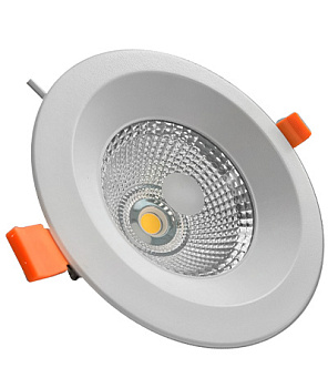 Светильник круглый  DW2027  LED COB 30W 2700K. Цвет: белый