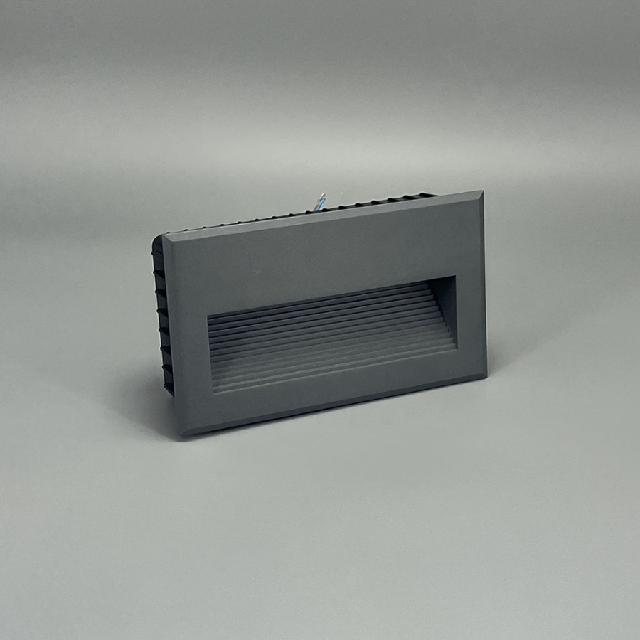 Светильник G2256 наcтенный  встраиваемый серый  220V 4W Led