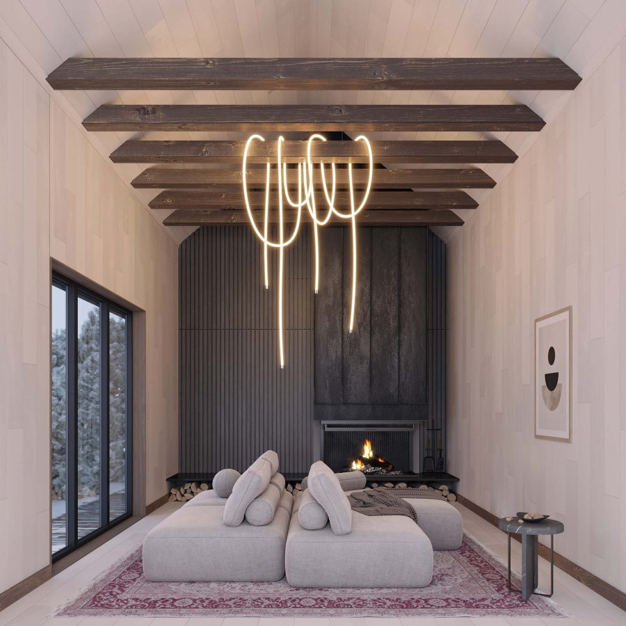 Лента герметичная MOONLIGHT-TOP-A336-D18mm 24V Warm2300 360deg (14.4 W/m, IP65, 2835, 5m, wire x1) (Arlight, Вывод прямой, 3 года)