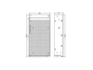 Блоки питания сетка, 150 W, 24V, S-150-24