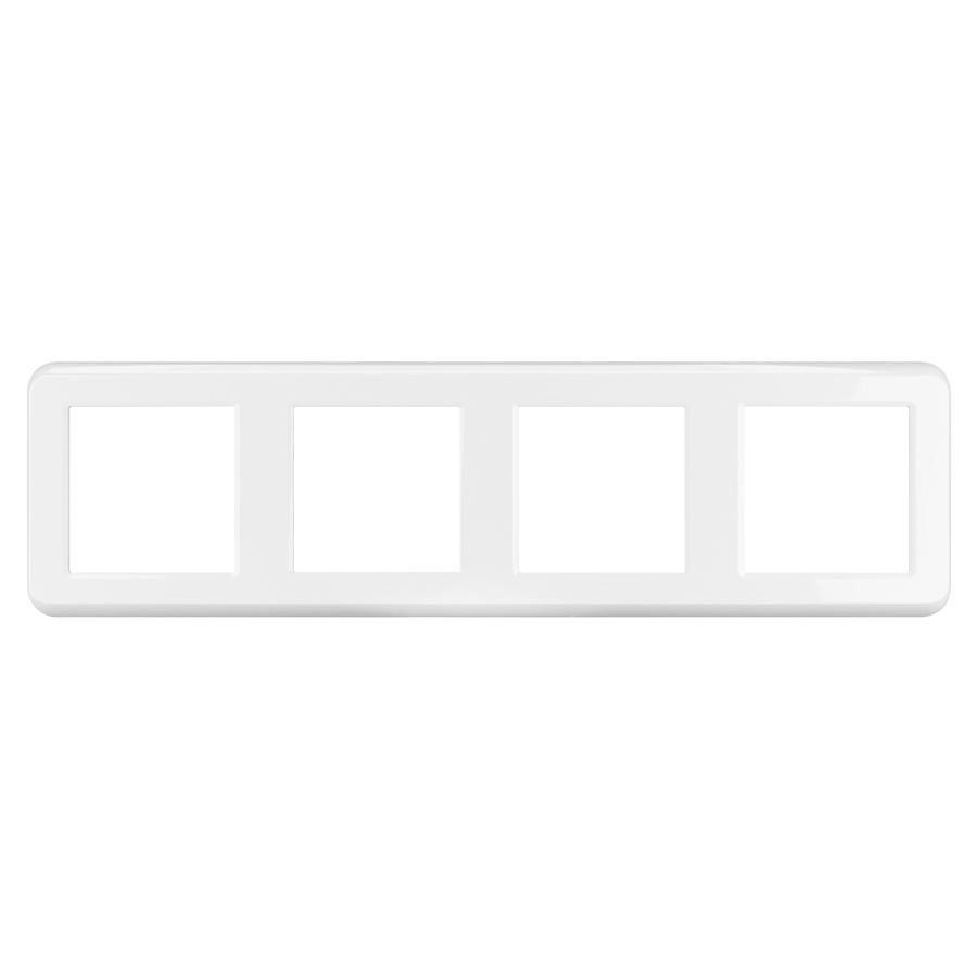 Рамка пластиковая FRM-VERSA-PL-4-WH (Arlight, -)