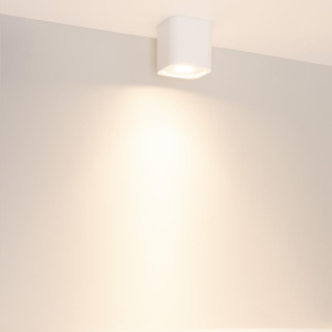 Светильник SP-ACENTO-S95x95-10W Warm3000 (WH, 20-45 deg, 230V) (Arlight, IP20 Металл, 5 лет)