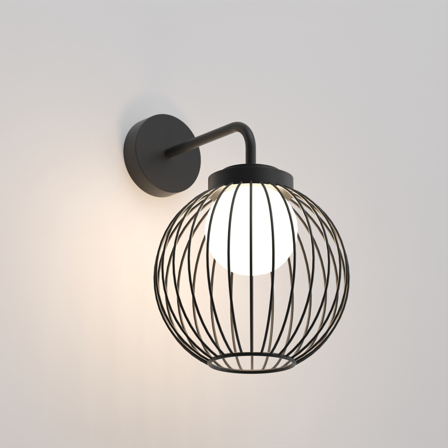 Светильник LGD-PEARL-WALL-7W Warm3000 (GR, 164 deg, 230V) (Arlight, IP65 Металл, 3 года)