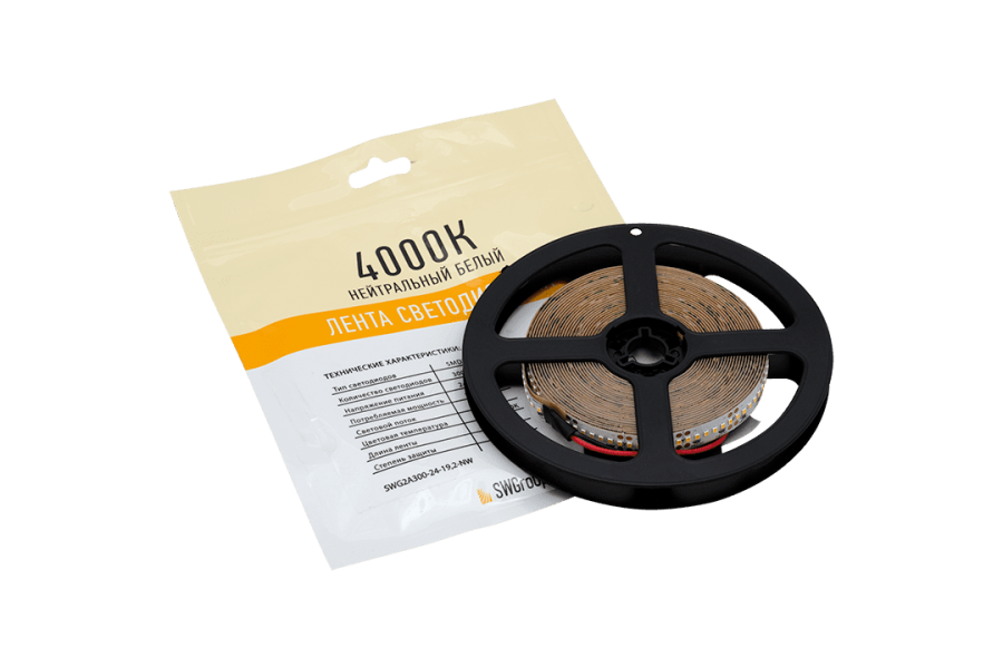 Лента светодиодная SWG SWG2A300, нейтральный белый