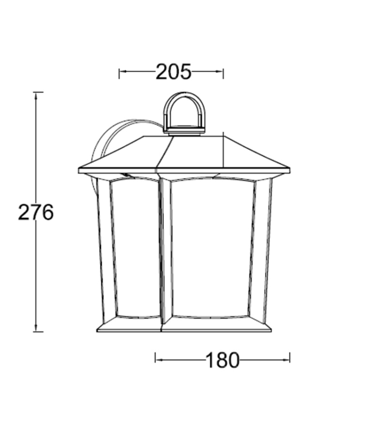 Настенный светильник 2840 Bl