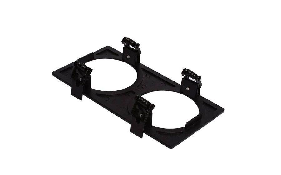 Рамка для светильника MJ, двойная, черный