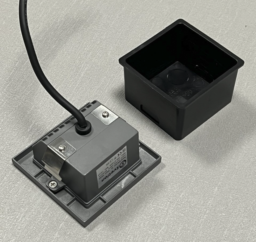 Светильник G0852 наcтенный  встраиваемый серый  220V 2W Led