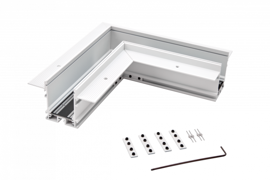 Угол для низковольтного трека SY SY-601901-RC-CN-1-WH
