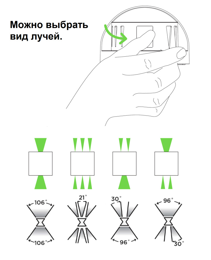 Архитектурная подсветка W1041-2-3K Bl