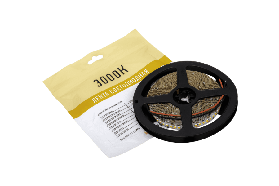 Лента светодиодная SWG SWG2204, теплый белый