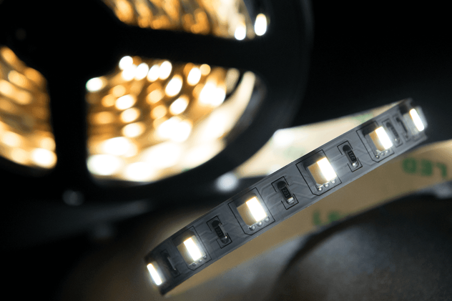 Лента светодиодная SWG SWG560, 14,4 Вт/м, 24В, IP20, теплый белый + холодный белый