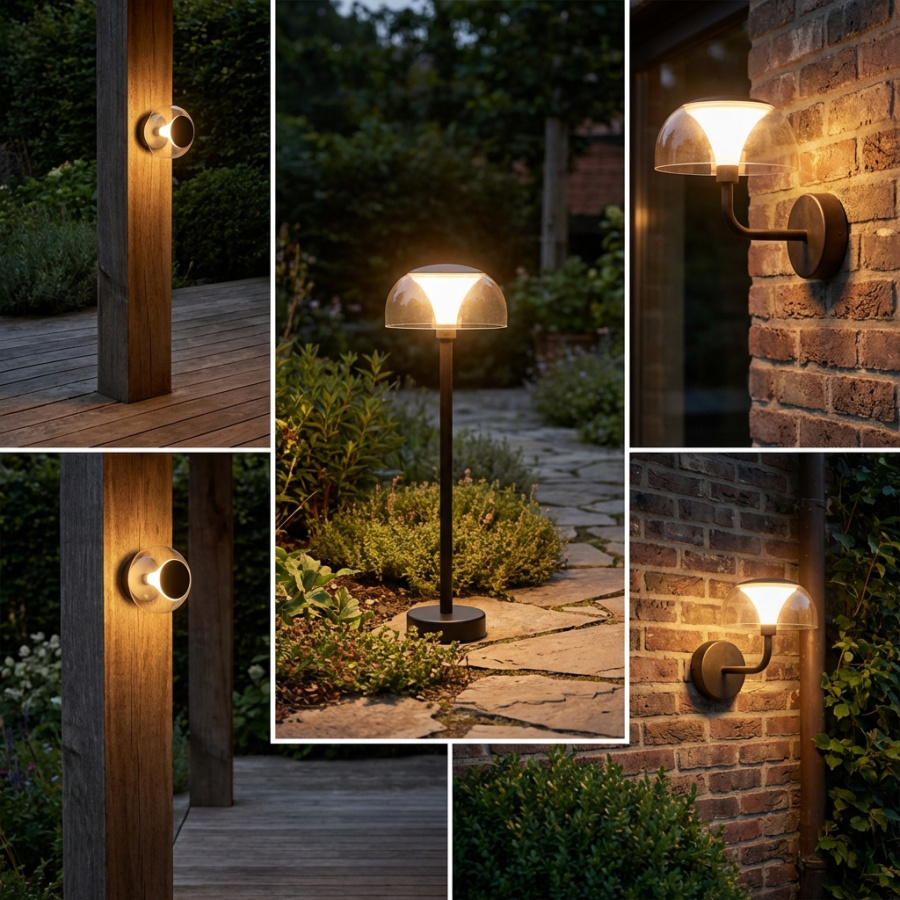 Светильник "Бет"  садово-парковый LED 13W  G1621  3000К.  Цвет: черный