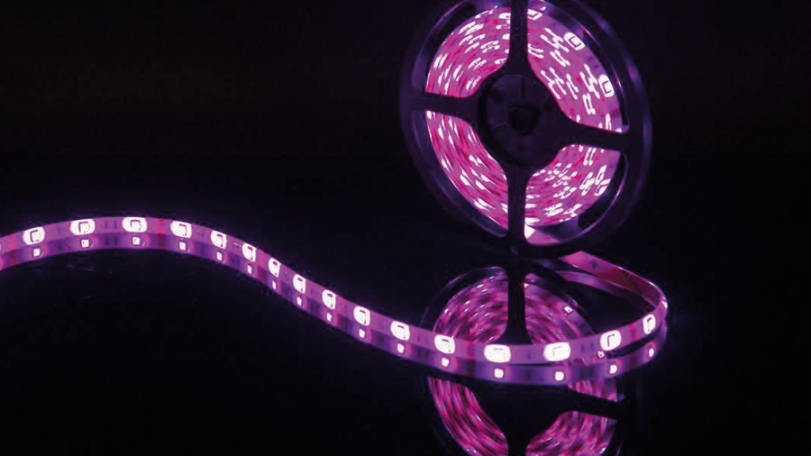 Лента светодиодная SWG SWG530, со скотчем 3М, 7,2 Вт/м, 12В, IP65, RGB