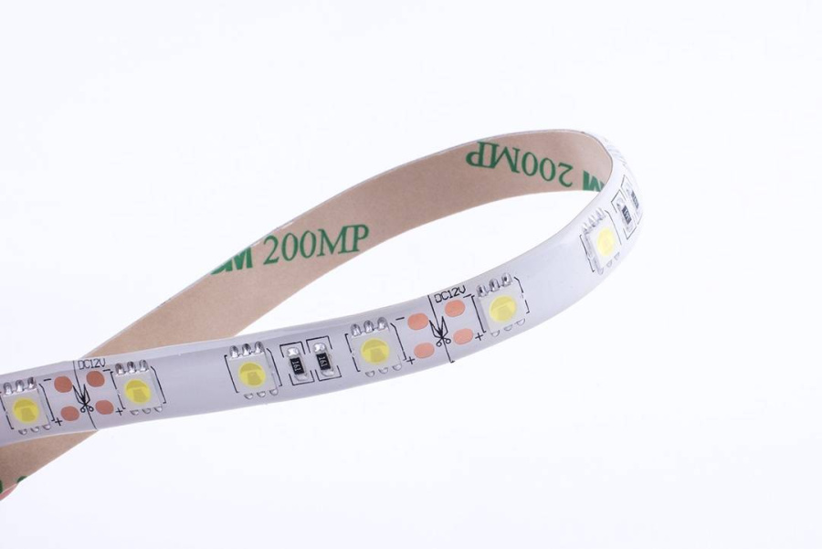 Лента светодиодная SWG SWG560, 14,4 Вт/м, 12В, IP65, холодный белый