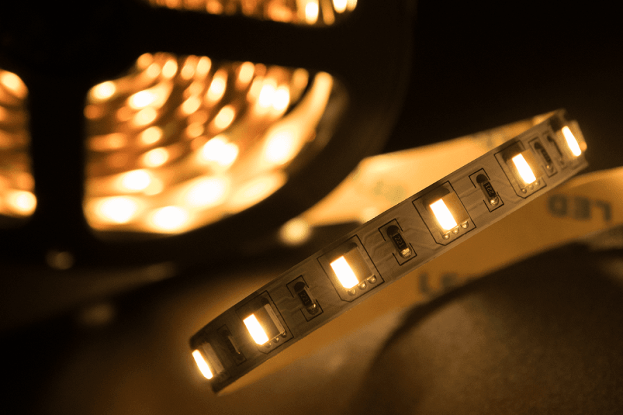 Лента светодиодная SWG SWG560, 14,4 Вт/м, 24В, IP20, теплый белый + холодный белый