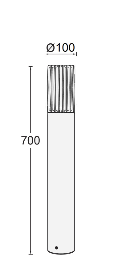 Наземный светильник 2126 Bl