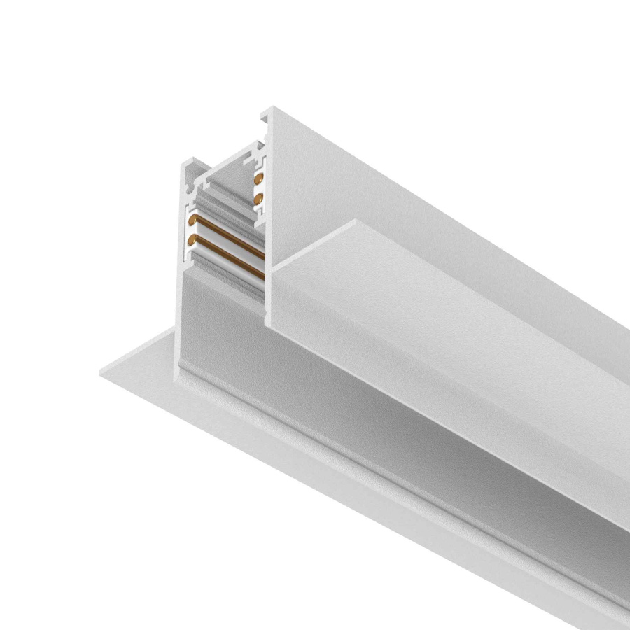 Трек встраиваемый MAG-ORIENT-TRACK-2652-FDW-2000 (WH) (Arlight, IP20 Металл, 3 года)