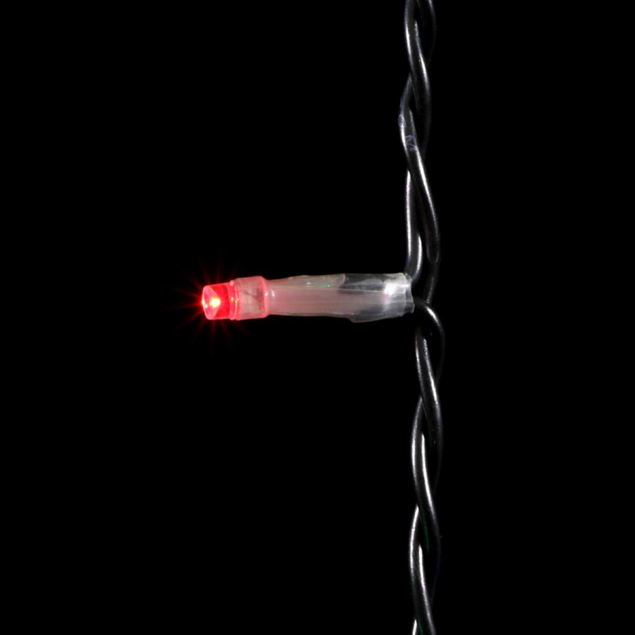 Гирлянда Занавес 2 x 3 м Разноцветный 220В, 600 LED, Провод Черный ПВХ, IP54