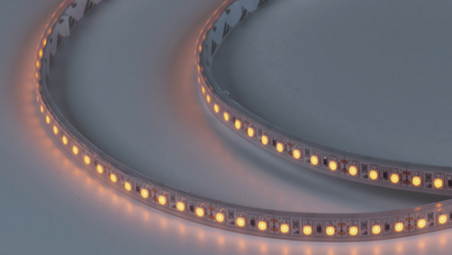 Лента светодиодная SWG SWG3120, со скотчем 3М, IP66, желтый