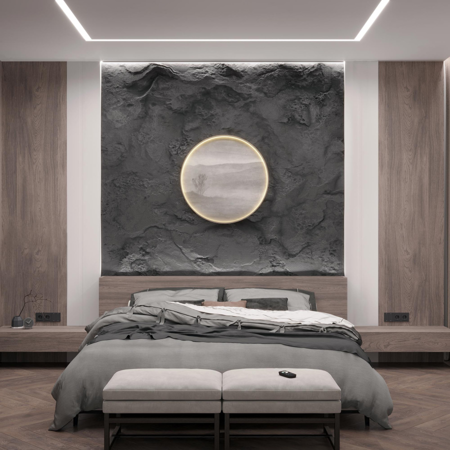 Профиль STRETCH-S-50-CEIL-CENTER-2000 (GAMMA50) (Arlight, Алюминий)