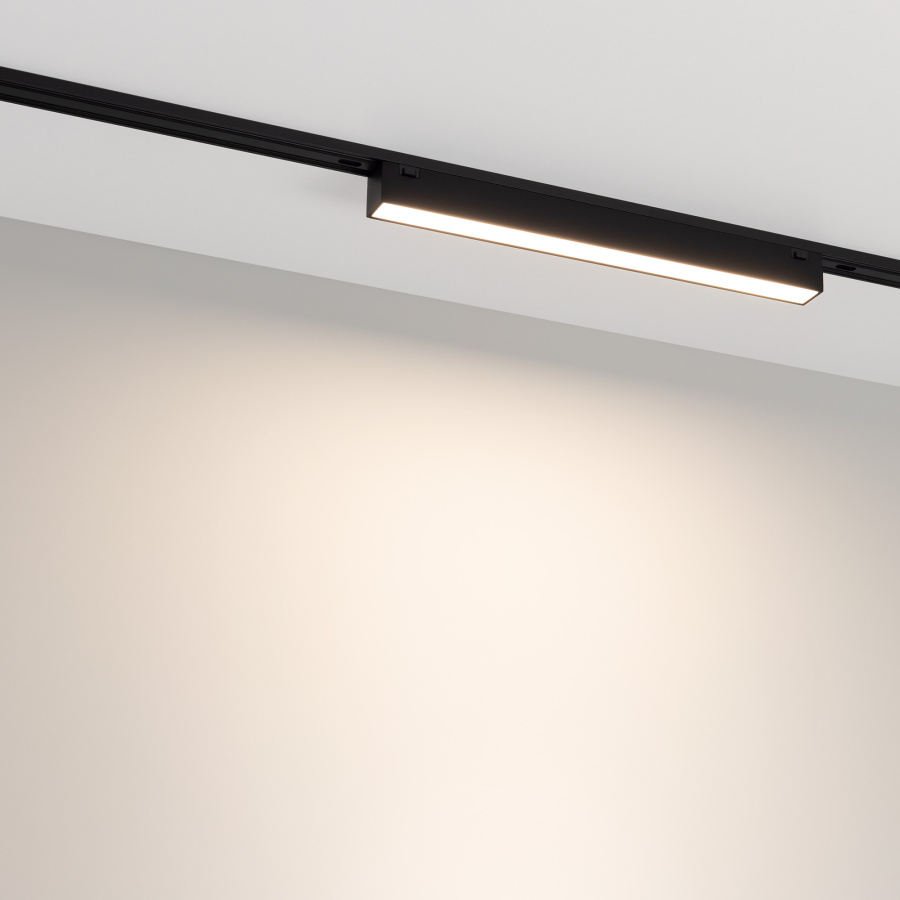 Светильник MAG-VIBE-FLAT-L293-12W Day4000 (BK, 100 deg, 48V) (Arlight, IP20 Металл, 5 лет)