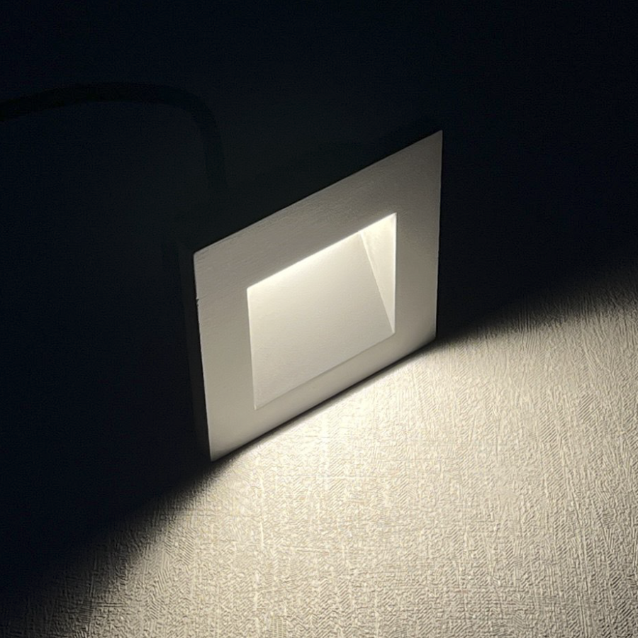 Светильник G0852 наcтенный  встраиваемый серый  220V 2W Led