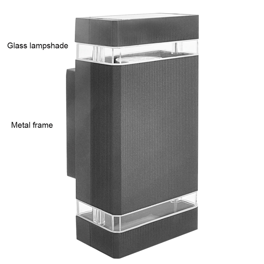 Светильник  WC2118 наcтенный 220V GU-10 IP65 Цвет: темно серый
