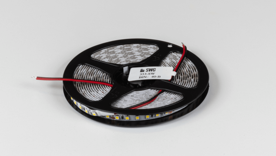 Лента светодиодная SWG SWG3120, со скотчем 3М, 9,6 Вт/м, 24В, IP20, нейтральный белый