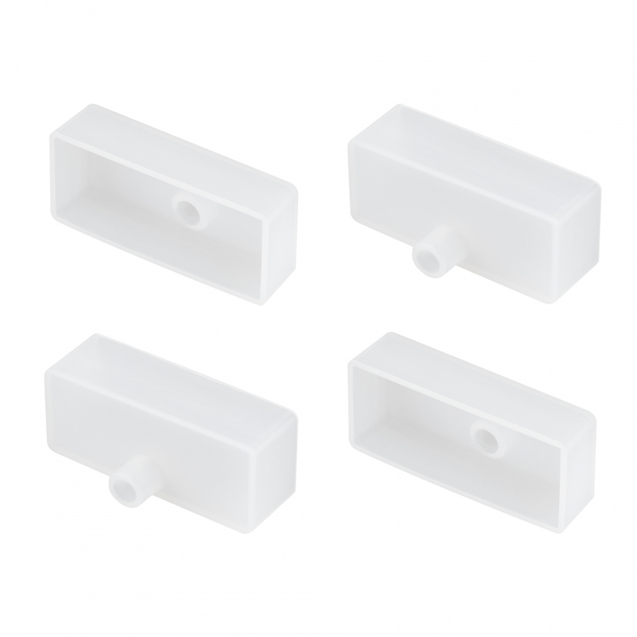 Заглушка WPH-FLEX-5025-TOP WHITE с отверстием (Arlight, Силикон)