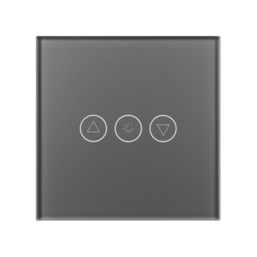 Светорегулятор сенсорный с Zigbee управлением SWT-OMALI-SD3-ZB-GR (250V, 500W) (Arlight, Стекло)