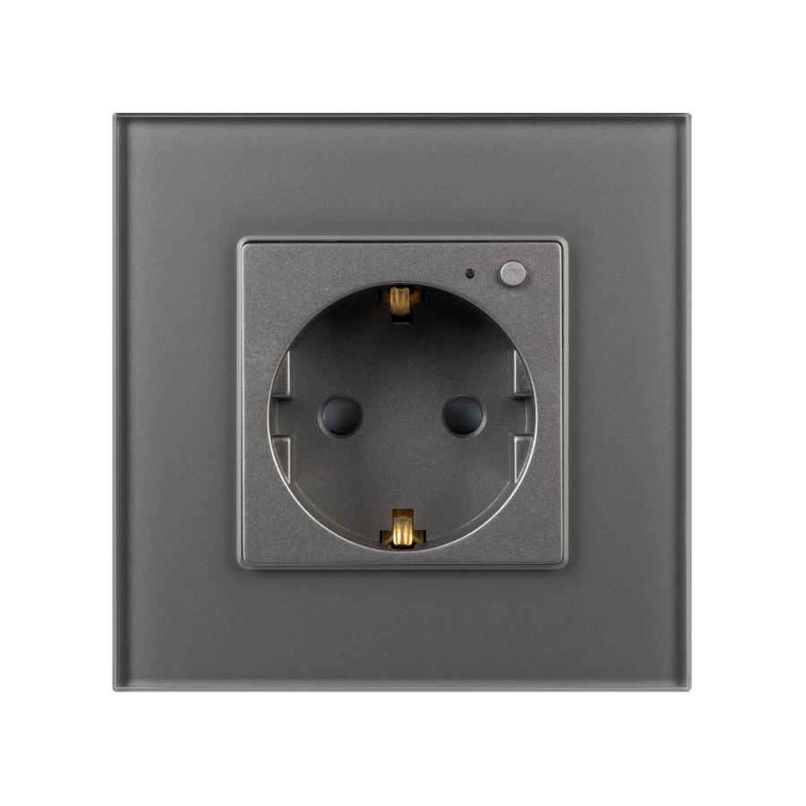 Розетка электрическая с Zigbee управлением SCT-OMALI-EUZB1-PL-GR (240V, 16A, Zigbee) (Arlight, -)